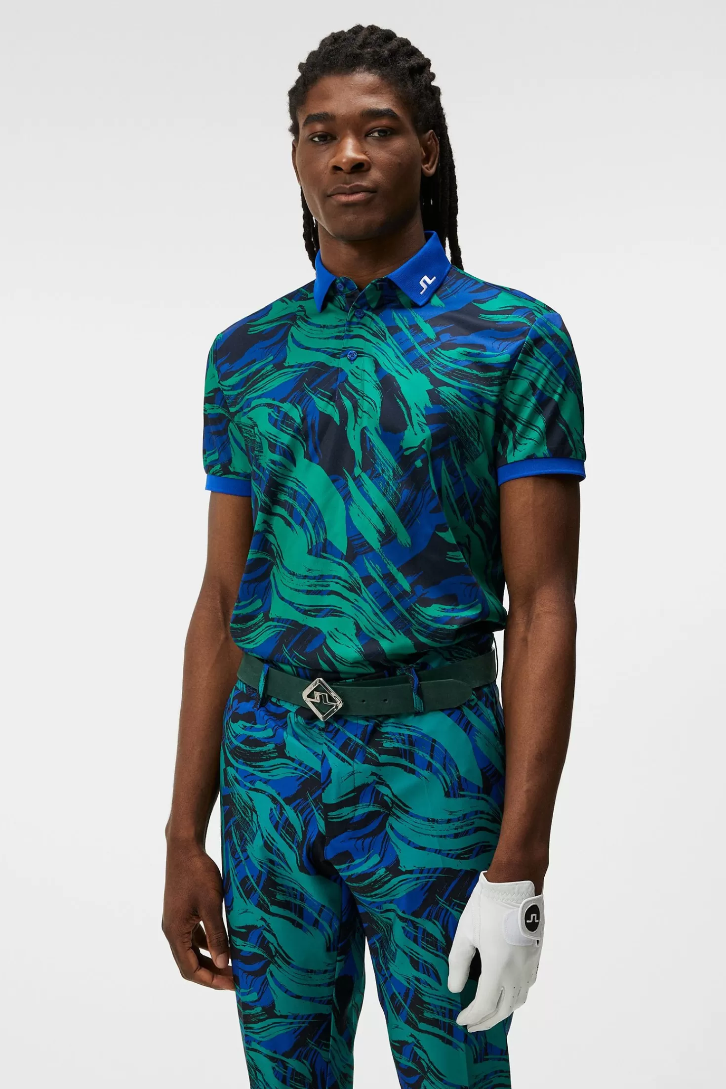 Kv Regular Fit Print Polo | J.Lindeberg Hot