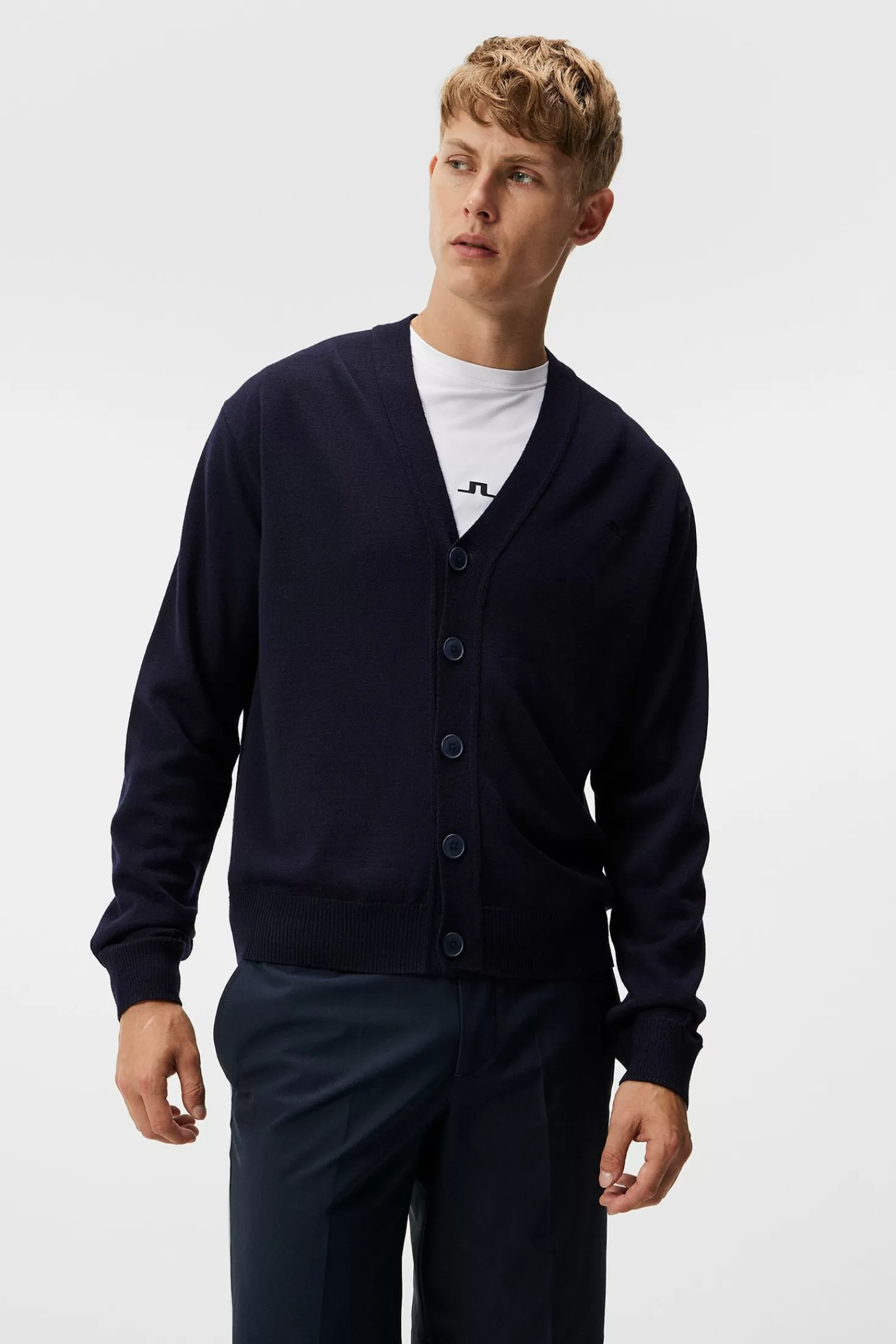 Lucas Knitted Cardigan | J.Lindeberg Cheap